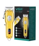 VGR Professional Cordless Hair Clipper With LED Display - (V-652)