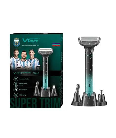 VGR Professional 3-IN-1 Men's Grooming Kit (V-625)