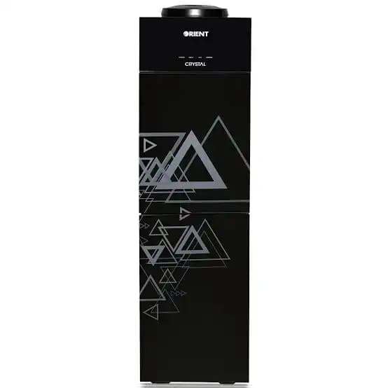 Orient Crystal 3 Taps Glass Door Water Dispenser Bl