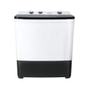Dawlance - Washing Machine Semi Auto Twin Tub Top Load 6KG - DW 6550 G Glass Lid