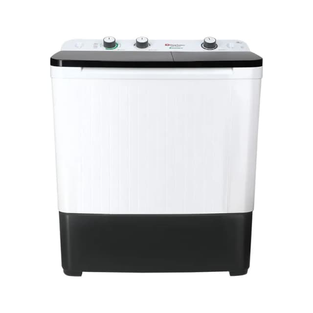 Dawlance - Washing Machine Semi Auto Twin Tub Top Load 6KG - DW 6550 G Glass Lid
