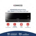 Kenwood eSmart Onyx DC Inverter Split AC 1.5 Ton KES-1866S (T3)