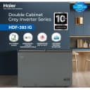 Haier HDF-385I/IG 385Liters Inverter Deep Freezer - Fast Cooling Technology