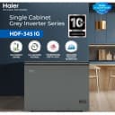 Haier HDF-345I/IG 345Liters Inverter Deep Freezer - Energy Efficient