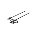 Philips Durable 3-In-1 Chargeable Cable