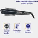 Anex AG-7040 Deluxe Hair Straightener & Curler