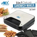 Anex AG-2047 Deluxe Sandwich Maker