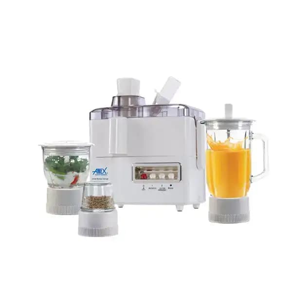Anex AG-182GL Deluxe 3 in 1 Juicer Blender Grinder