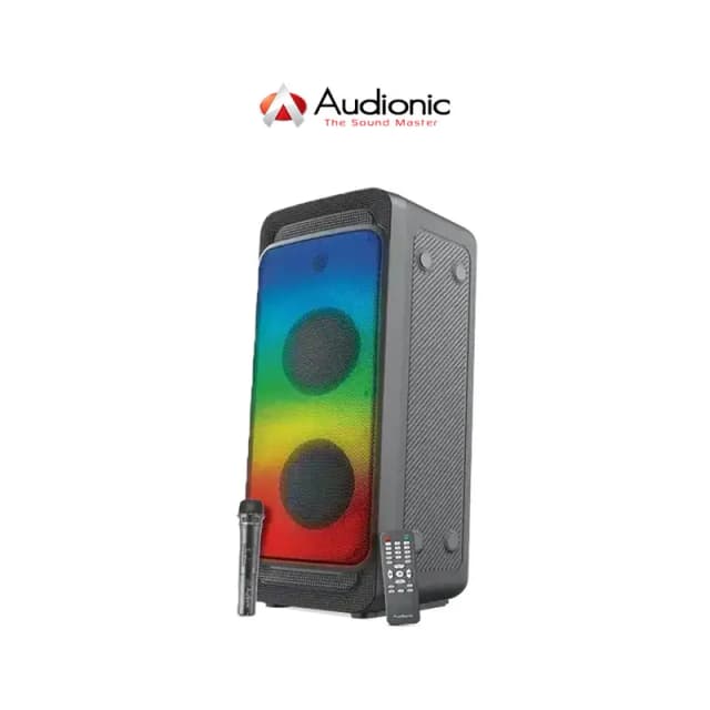 Audionic Portable Hummer Trolly Speaker with Wireless Mic - H40 Plus