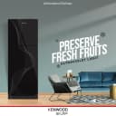 Kenwood Glass Door Freezer-On-Top Refrigerator 18 CFT KRF-26657 GD