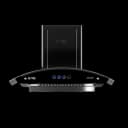 Nasgas Kitchen Hood KHP-270 35inch Push Button Operating System Panel Front Tempered Glass