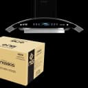 Nasgas Kitchen Hood KHD-280 Touch Panel Front & top 5mm Tempered Glass