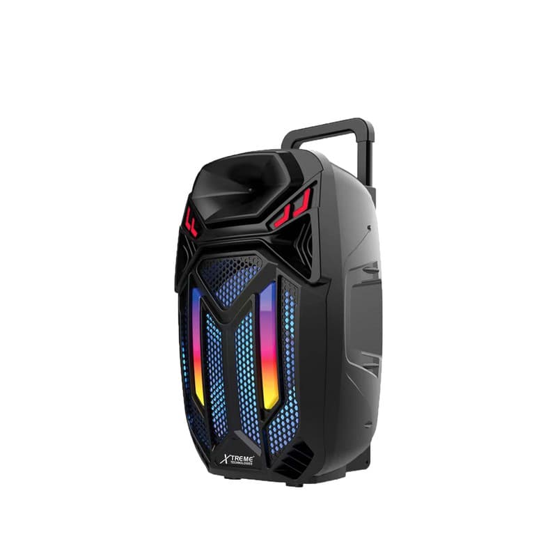 Xtreme Festival Big Bass Trolley Speaker 15 inch with Wireless Mic & Remote 50