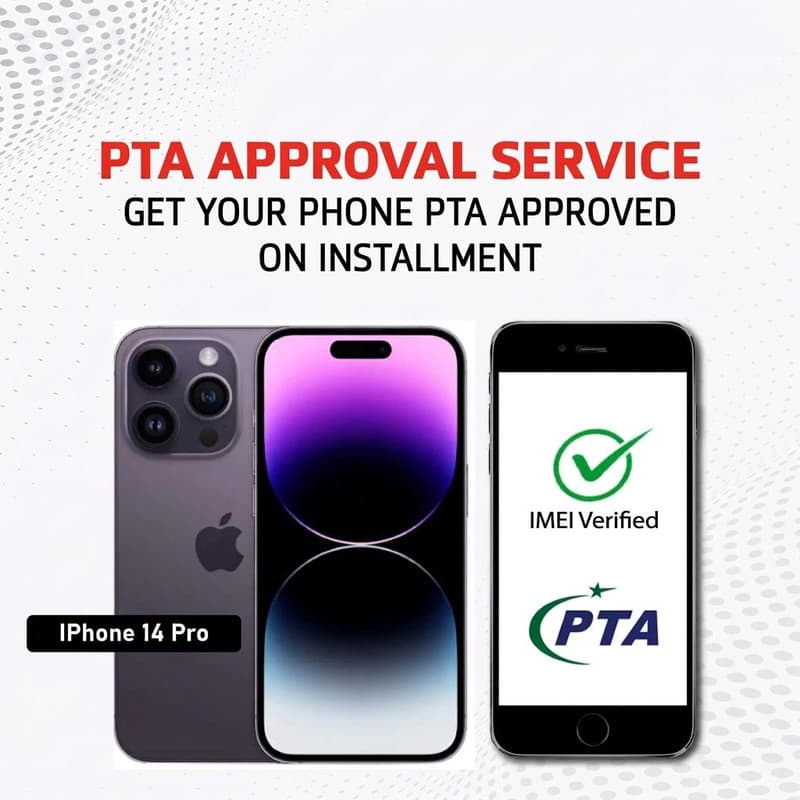 PTA Approval Service Official - IPHONE 14 PRO
