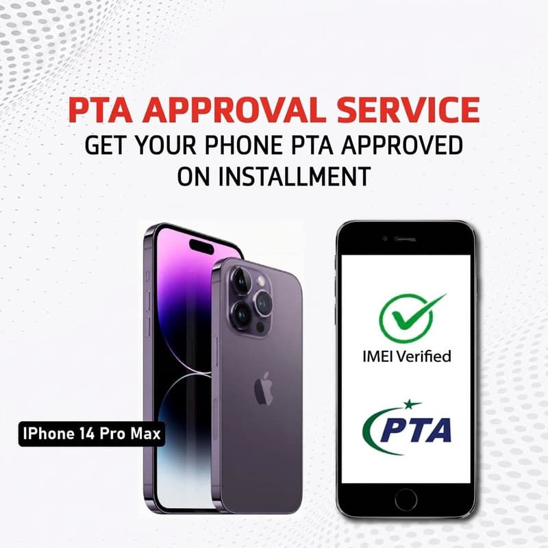 PTA Approval Service Official - IPHONE 14 PRO MAX