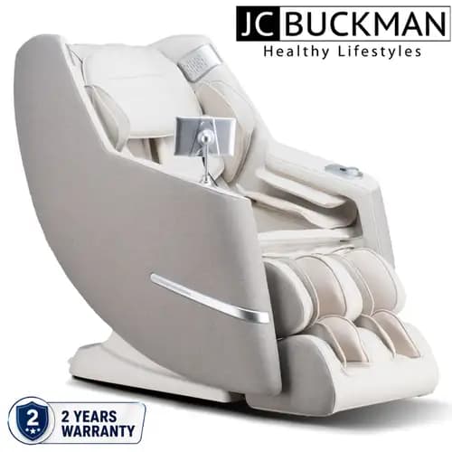 JCBUCKMAN ReviveUs 3D Massage Chair – Full Body Zero Gravity Shiatsu Recliner with Advanced 3D Roller Technology, Heat Therapy & Air Compression