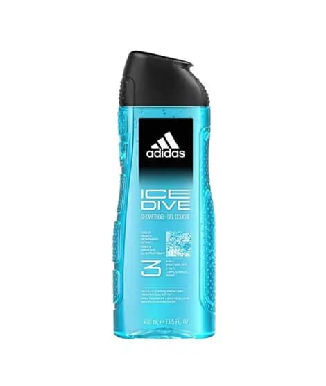 Adidas 3 In 1 Ice Dive Shower Gel - 400ml