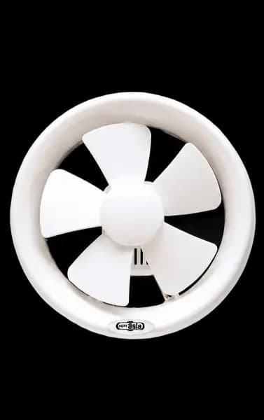 Super Asia Window Exhaust Fan Size 6 Inch Delicate Streamline Design