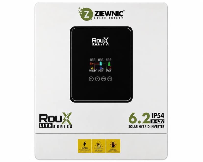 ZIEWNIC ROUX Lite IP54 6.2KW PV8000 Solar Inverter