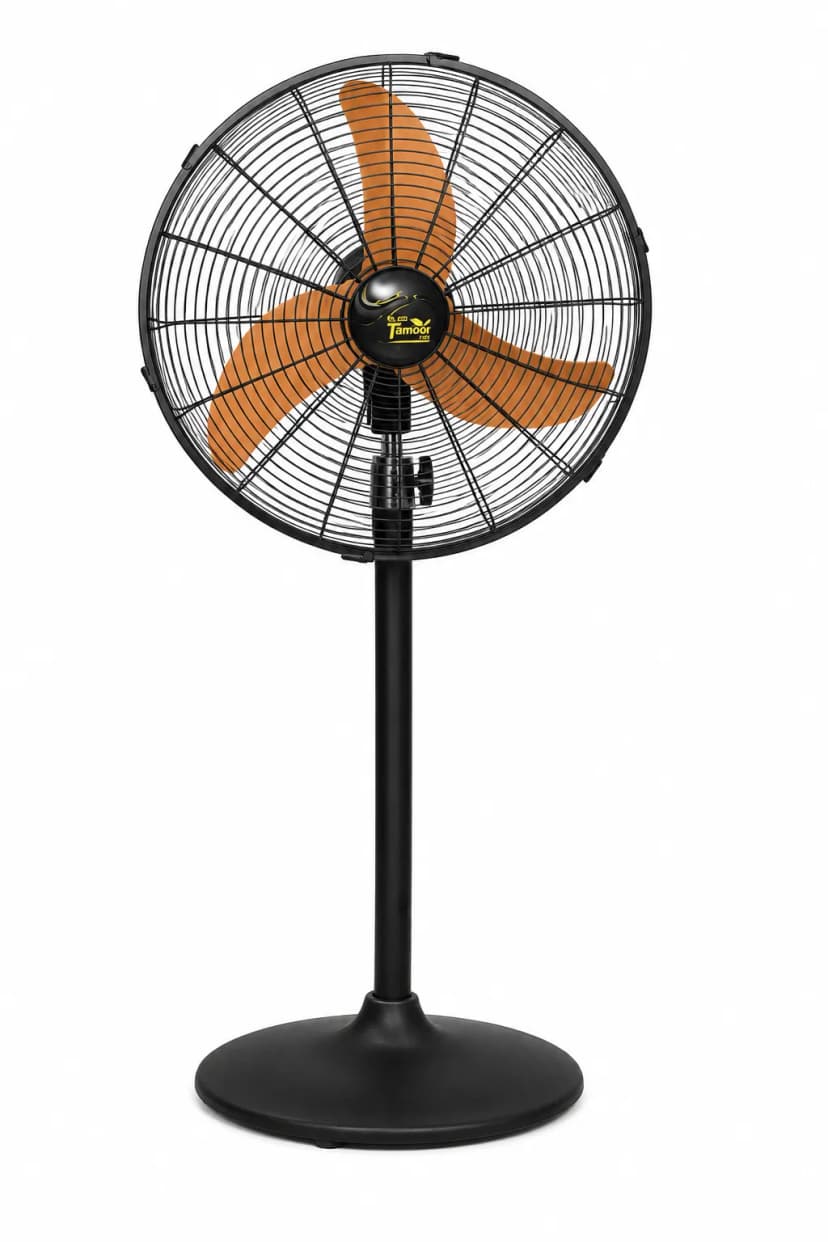Tamoor AC DC Pedestal Fan Eco Supreme Model 20 Inch 99.9% Pure Copper