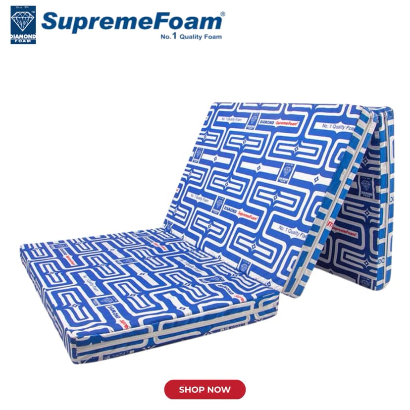 Diamond Supreme Folding Mattress | Diamond Foam Official Store