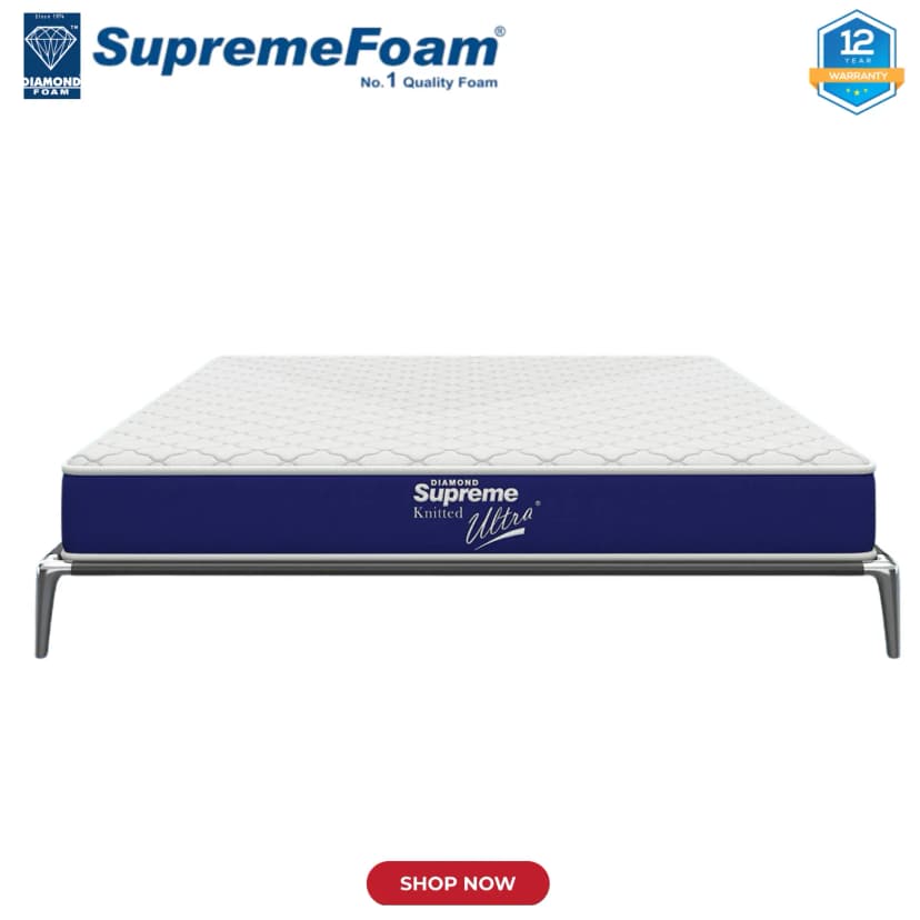 Diamond Supreme Mattress Knitted Ultra 2in1 | 12 Years Brand Warranty