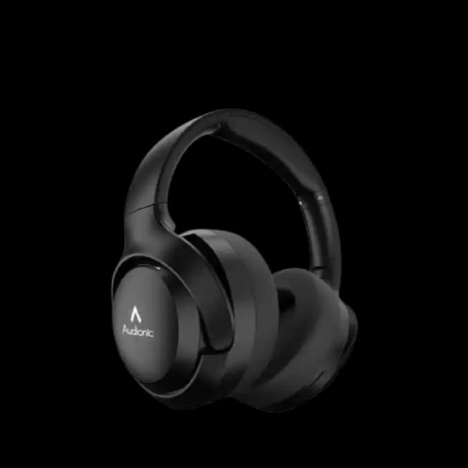 Audionic Trance 100 ANC Wireless Headphone-Carbon Black