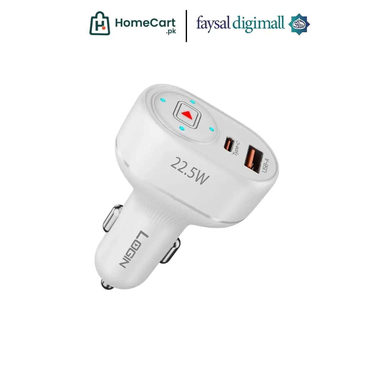 Login PD Car Charger with Micro Cable 22.5W (L-600)