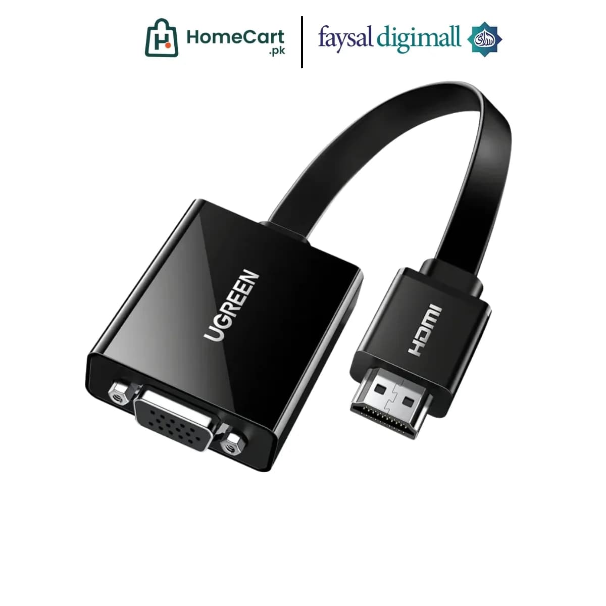 UGREEN HDMI to VGA Converter with Power Port 1080P 60Hz (90813)