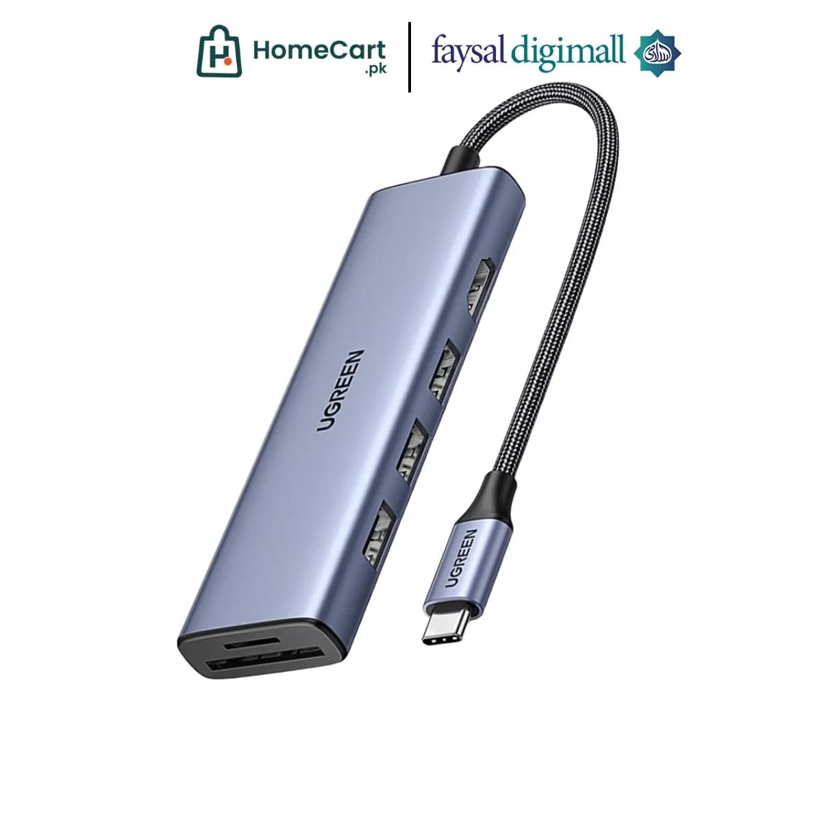 UGREEN USB C to USB A USB C Gigabit Ethernet Hub with PD 6 In 1 (45320)
