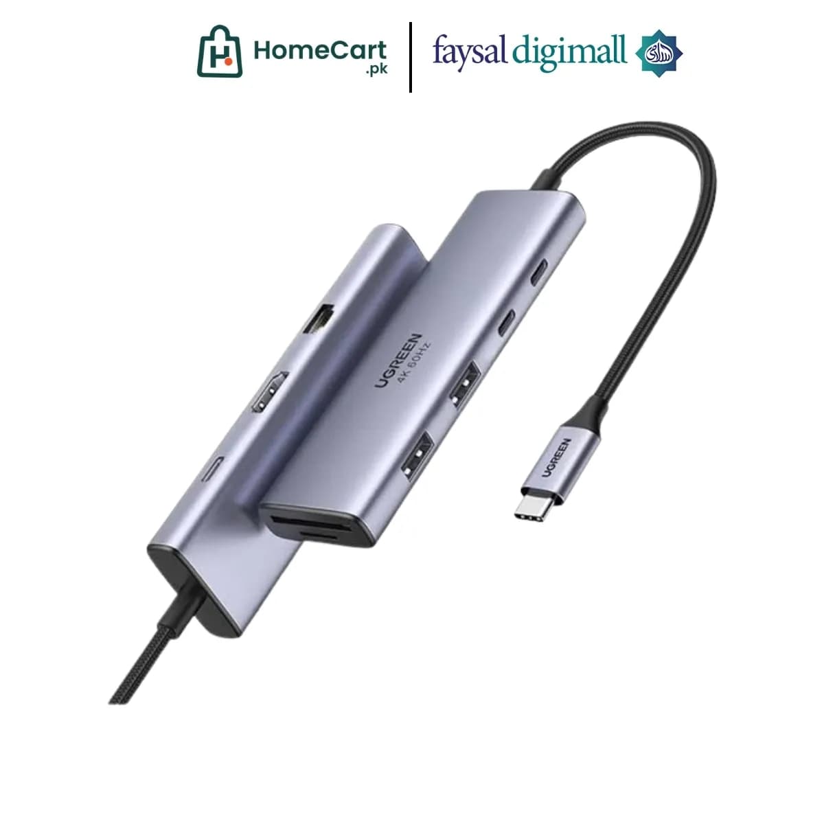 UGREEN USB C to USB HDMI RJ45 SD TF PD Hub 9 In 1 (15375)