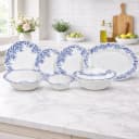 Azure Blossom Dinner Set