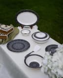 Noir Chic Dinner Set