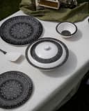 Noir Chic Dinner Set