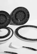 Noir Chic Dinner Set