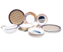 Dinner Set Chevron