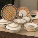 Dinner Set Chevron