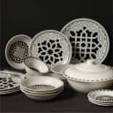 Dinner Set Geometric Collection
