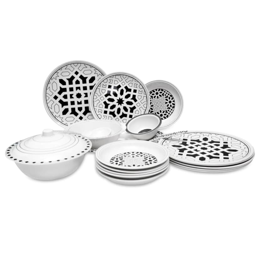 Dinner Set Geometric Collection