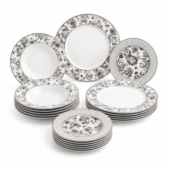 Premium Porcelain Plate Set