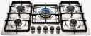 Glam Gas 5 Burner Kitchen Hob 903-H LPG