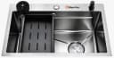 Glam Gas Kitchen Sink Lifestyle 11 Stainless Steel Basket