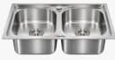 Glam Gas Kitchen Sink F-02 Stainless Steel Build