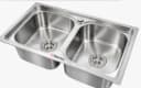 Glam Gas Kitchen Sink F-02 Stainless Steel Build
