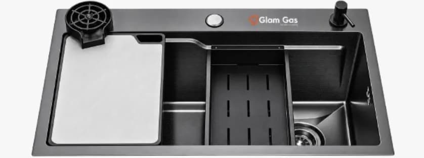 Glam Gas Kitchen Sink Nano PVD Bold Modern & Luxurious Finish