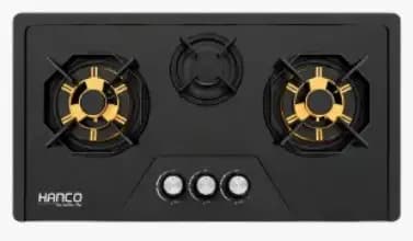 Hanco Kitchen Built In Hob Model 305 Black Gold