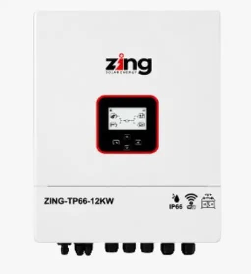Zing 12KW Three Phase Hybrid Inverter - IP66
