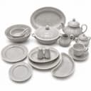 Luxury 72-Piece Glow Speckled Dinnerware Set