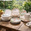 Tropical Melamine Tableware Collection