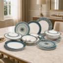 Dinner Set Blue Mosaic